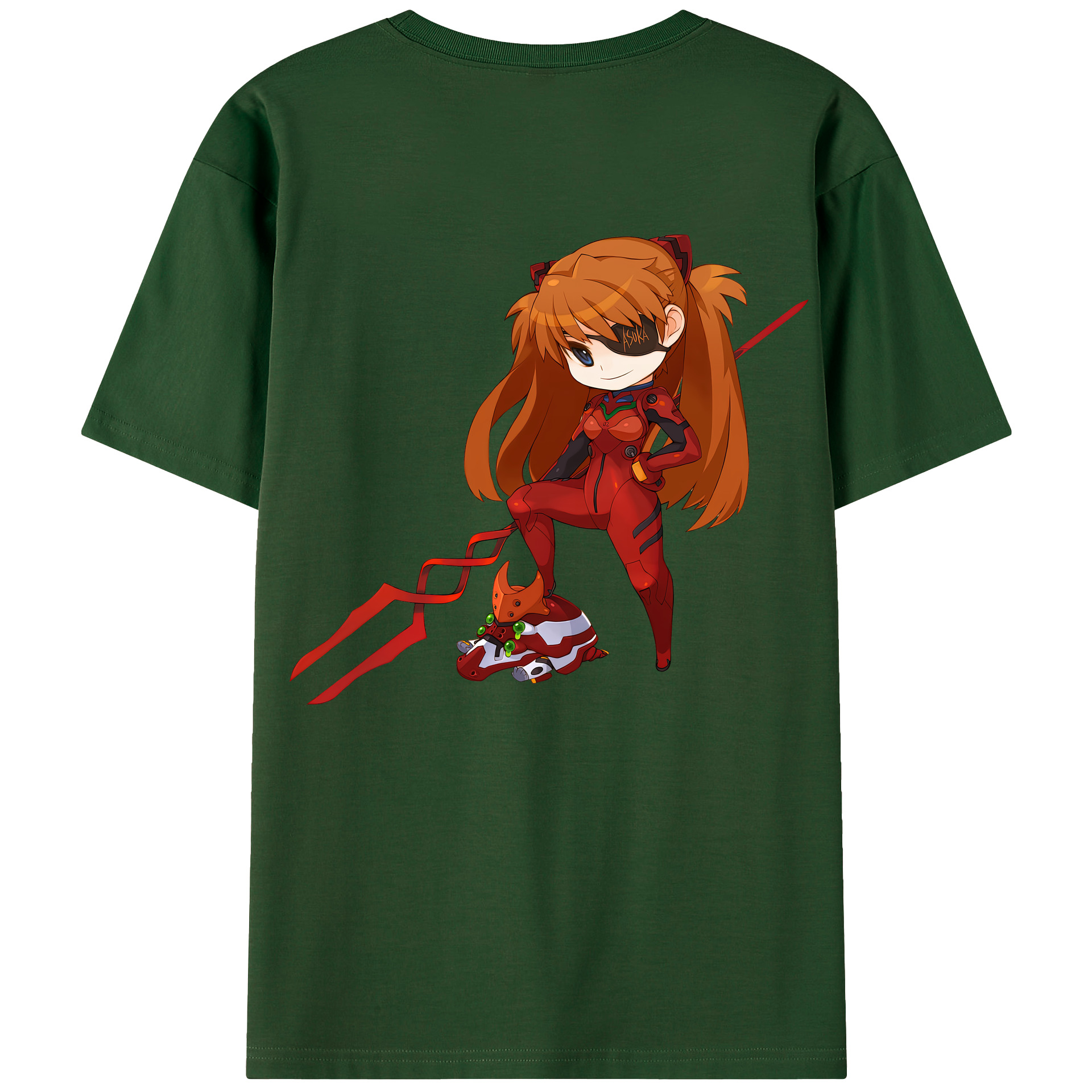 （画像用） EVA 新世紀エヴァンゲリオン 綿100％半袖Tシャツ（背面プリント）